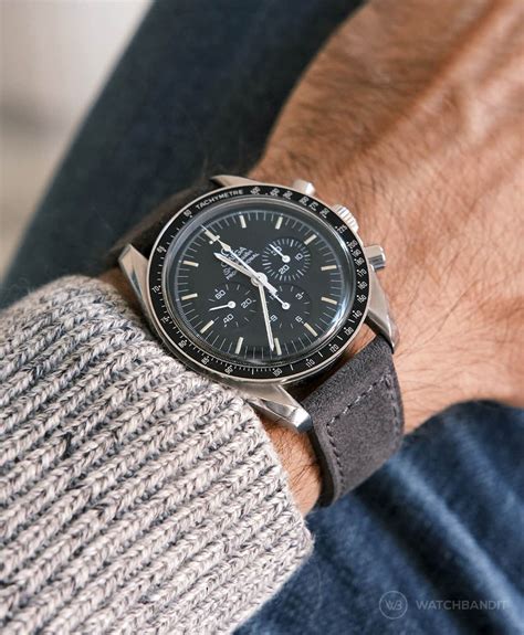 omega speedmaster leather strap price|genuine omega leather strap.